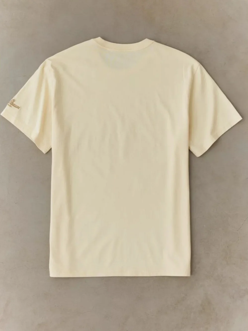 Levi's Cream Short-Sleeve Tee with Rodeo Horse Graphic